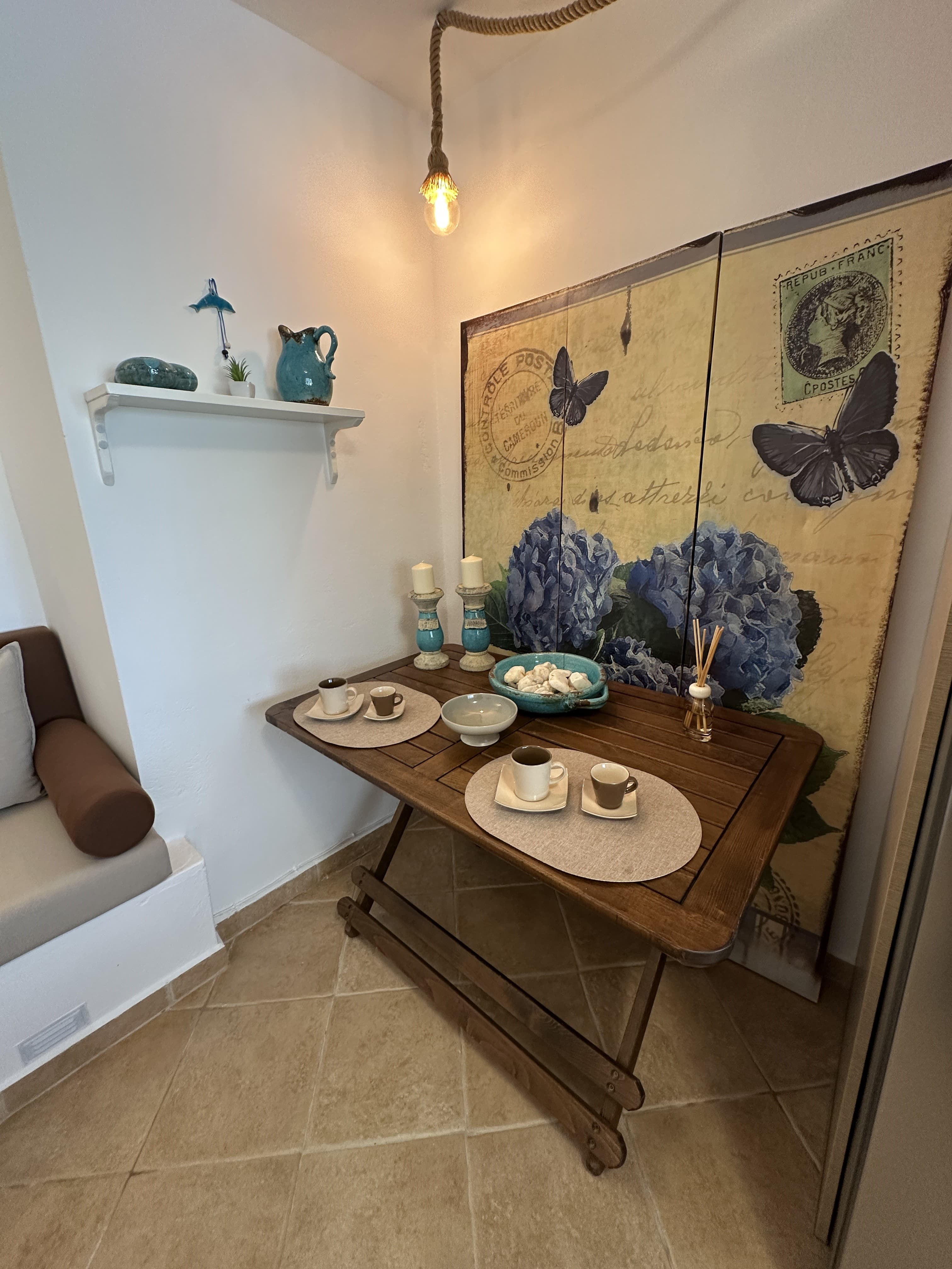 Apartment dining area